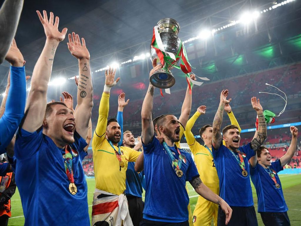 Daftar Pemenang Piala Eropa Usai Italia Juara Euro 2020