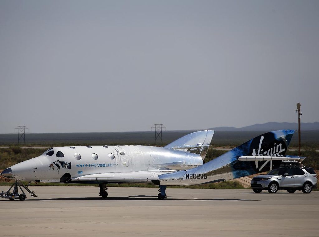 Virgin Galactic Tawarkan Tiket Plesir ke Luar Angkasa Rp 6,46 Miliar Virgin Galactic Tawarkan Tiket Plesir ke Luar Angkasa Rp 6,46 Miliar