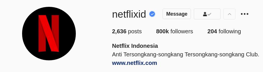 Akun Netflix Indonesia