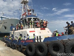 Kapal untuk Isoman Pasien COVID-19 Mulai Jajal Rute di Laut Makassar