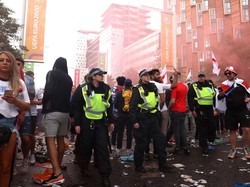 Rusuh di Wembley Ancam Kans Inggris Jadi Tuan Rumah Piala Dunia?