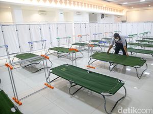 GOR Matraman Disulap Jadi Tempat Isolasi COVID-19