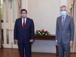 Berkunjung ke Singapura, Airlangga Bahas Investasi hingga Energi Hijau