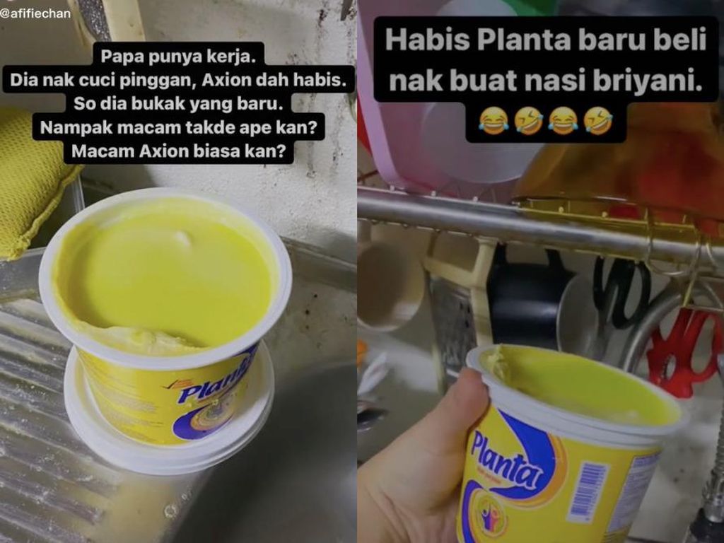Ngakak! Dikira Sabun Cuci Piring, Bapak-bapak Ini Cuci Piring Pakai Margarin Ngakak! Dikira Sabun Cuci Piring, Bapak-bapak Ini Cuci Piring Pakai Margarin