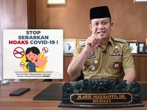 Sebut Orang Tak Percaya COVID-19 Sesat, Bupati Kebumen Viral di Medsos