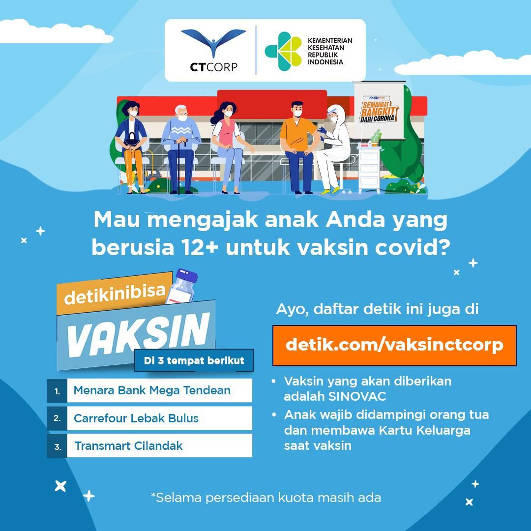 Vaksin CT Corp 12+