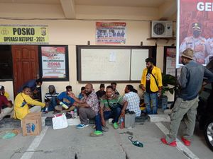 Demo Tolak Otsus Jilid II, 23 Mahasiswa di Jayapura Papua Ditangkap Demo Tolak Otsus Jilid II, 23 Mahasiswa di Jayapura Papua Ditangkap