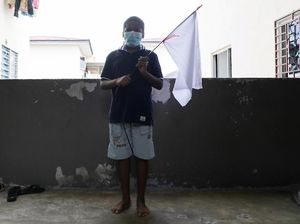 Bendera Putih Tak Lagi Tanda Kekalahan, Tapi Simbol Persatuan di Malaysia Saat Lockdown