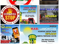 Beredar Pesan Tidak Menyebar Berita COVID di Jatim, Kominfo Pastikan Hoaks