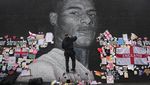 Tolak Rasisme, Mural Rashford Banjir Pesan Dukungan