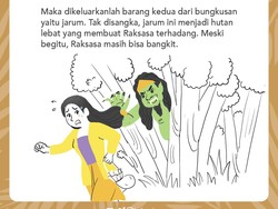 Cerita Timun Mas dan 4 Senjata Penakluk Raksasa