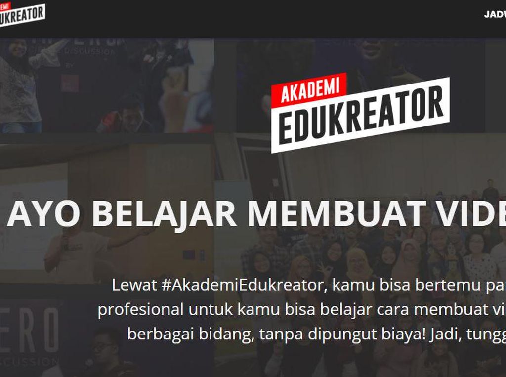 Mau Jadi Kreator Konten Edukasi? Yuk Daftar Akademi Edukreator, Gratis! Mau Jadi Kreator Konten Edukasi? Yuk Daftar Akademi Edukreator, Gratis!