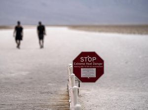 Gelombang Panas di Lembah Kematian AS Tembus 56°C