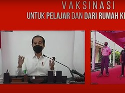 Kala Siswa Tanya Jokowi soal Pengaruh PPKM dengan Kenaikan Kasus COVID