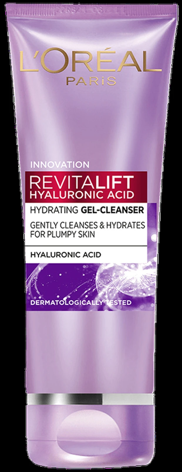 L'Oreal Paris Revitalift Hyaluronic Acid Hydrating Gel Cleanser (sumber : www.loreal-paris.co.id)