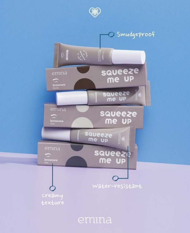 Makeup murah dari Emina/ Foto: Instagram/eminacosmetics Skincare dan makeup murah ala beauty influencer Lifni Sanders