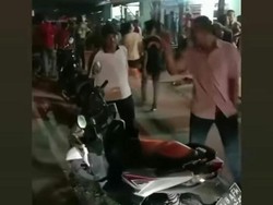 Viral Warga Tawuran Saat PPKM Darurat di Medan