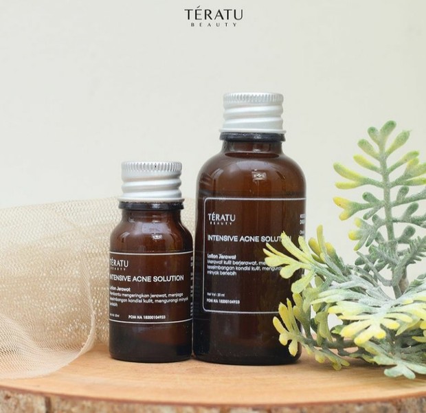 Skincare murah dari Teratu Beauty/ Foto: Instagram/teratubeauty Skincare dan makeup murah ala beauty influencer Lifni Sanders