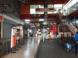 Suasana Sepi Mal PGC Jaktim yang Tutup Selama PPKM Darurat