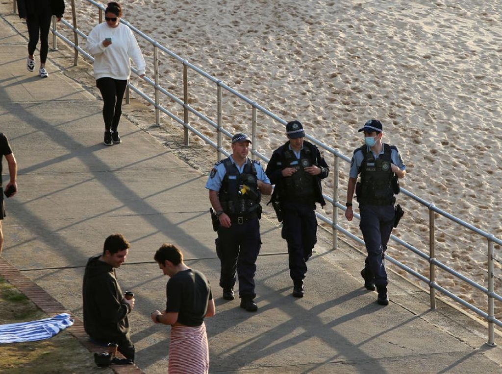 Brisbane Perpanjang Lockdown Corona, Tentara Patroli di Sydney Brisbane Perpanjang Lockdown Corona, Tentara Patroli di Sydney