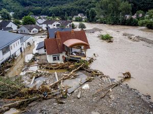 Penampakan Banjir Bandang yang Tewaskan 59 Orang di Jerman