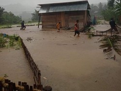 Hujan Deras Sejak Pagi, 3 Desa di Mamasa Sulbar Terendam Banjir