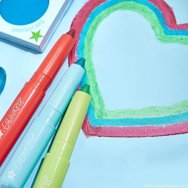 Colourpop x The Powerpuff Girls Colour Stix (instagram.com/colourpopcosmetics) Colourpop x The Powerpuff Girls Colour Stix