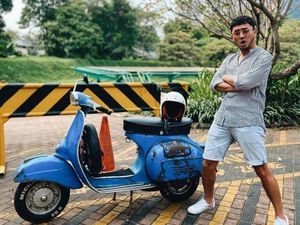 Ananda Omesh Shock Lihat Istri Naik Moge Saat Hamil