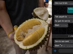 Kacau! Beli Durian Online, Wanita Ini Malah Disangka PSK Oleh Penjual