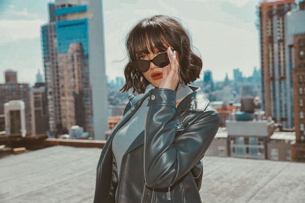 Marion Jola dengan wavy short hair / Foto : instagram.com/lalamarionmj Marion Jola dengan wavy short hair / Foto : instagram.com/lalamarionmj