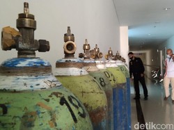 Kebutuhan Oksigen untuk Pasien COVID RI Tembus 2.000 Ton per Hari