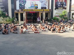 Ratusan Remaja di Kota Pasuruan Bikin Onar Termakan Seruan dari Medsos