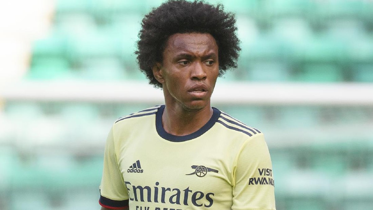 Willian sedang ditawarkan Arsenal ke AC Milan. (Foto: Getty Images/Steve  Welsh)