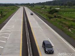 Begini Lengangnya Jalan Tol di Boyolali Saat Exit Tol Ditutup