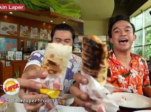 Bikin Laper! Anwar BAB Cicip Nasi Padang Unik yang Dibungkus Kulit Tortilla Bikin Laper! Anwar BAB Cicip Nasi Padang Unik yang Dibungkus Kulit Tortilla