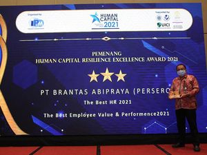 Brantas Abipraya Dapat 2 Penghargaan, Ini Kategorinya