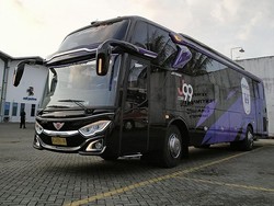 Bus Rans Cilegon FC Sumbangan Crazy Rich Malang Dirilis, Pakai Mesin Mercy