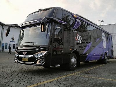 Potret Bus Official Rans Cilegon FC, Pakai Sasis Mercy Dibalut Bodi Adiputro