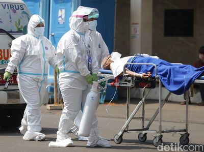 Corona Masih Ugal-ugalan, Kasus Aktif di RI Tembus 504 Ribu
