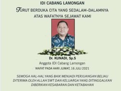 Lagi, Dokter di Lamongan Meninggal Terpapar COVID-19