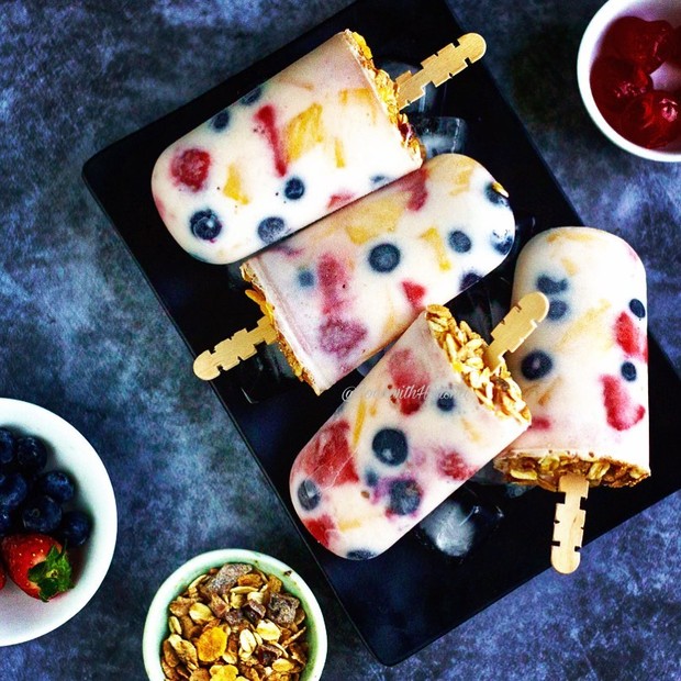 Fresh fruit popsicle desert idul adha/ Foto: instagram.com/cookwith_harsha Fresh fruit popsicle desert idul adha yang segar dan nikmat/ Foto: instagram.com/cookwith_harsha