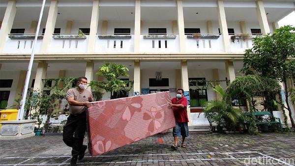 Gedung Sekolah di Solo Disulap Jadi Lokasi Isolasi Pasien Corona