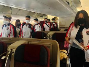 Jelang Pembukaan Olimpiade, Tim Bulutangkis RI Tiba di Jepang Jelang Pembukaan Olimpiade, Tim Bulutangkis RI Tiba di Jepang