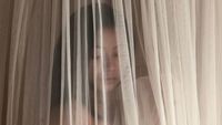 Mayang Sary Foto Topless Tertutup Kain Tipis