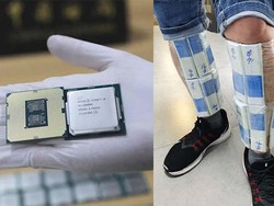 Ooow Kamu Ketahuan, Pria Selundupkan CPU Dilakban ke Tubuh