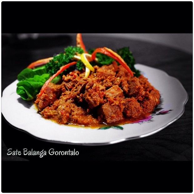 Sate Balanga Gorontalo (foto: instagram.com/williamwongso) Sate Balanga Gorontalo (foto: instagram.com/williamwongso)