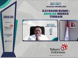 Telkom Group Jadi Juara Umum & Borong Penghargaan AKHLAK Award 2021
