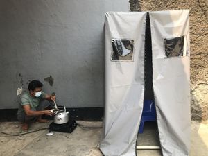 Viral Bilik Sauna Peningkat Imun Lawan Corona di Jaksel