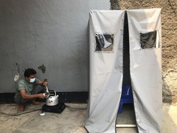 Viral Bilik Sauna Peningkat Imun Lawan Corona di Jaksel