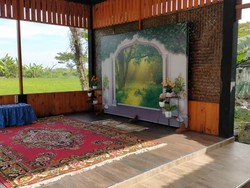 Inovasi Gazebo Akad Nikah Ala KUA di Lamongan, Konsep Prokes COVID-19